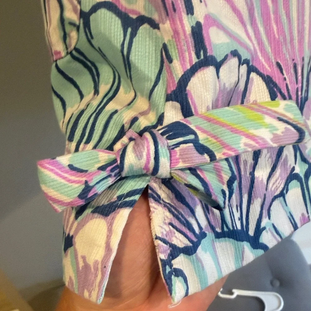 Lilly Pulitzer Multicolor Shell Print Kids Dress - Picture 9 of 15
